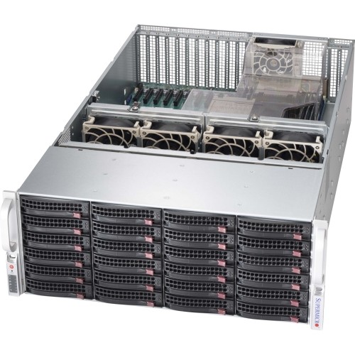 Supermicro CSE-846XA-R1K23B Computer Cases Superchassis 846xa-r1k23b (black) Cse846xar1k23b 