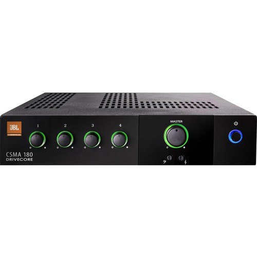 Harman Pro NCSMA180-U-US A/V Receivers & Amplifiers Jbl Commercial Csma 180 Amplifier - 80 W Rms - 4 Channel - 1 Khz - 40 W - Ethernet (ncsma180-u-us) Ncsma180uus 871015007380