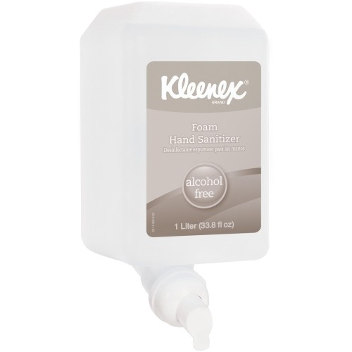 Kleenex 12977 Hand Sanitizers Essential Alcohol Free Foam Hand Sanitizer KCC12977 036000129779