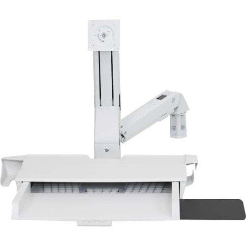 Ergotron 45-260-216 Mounting Kits Styleview Sit-stand Combo Arm With Worksurface (white) 45260216 698833051650