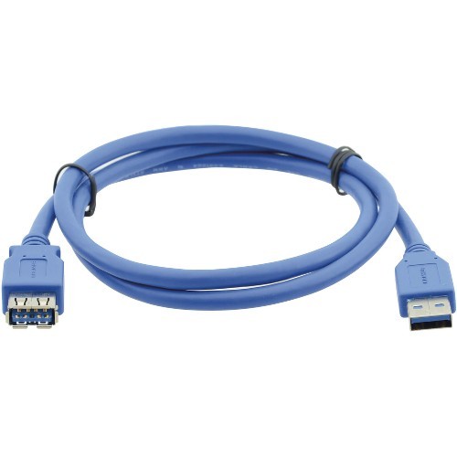 Kramer Electronics 96-02310003 Cables Kramer Usb 3.0 A (m) To A (f) Extension Cable - 3 Ft Usb Data Transfer Cable For Computer, Periphera 9602310003 
