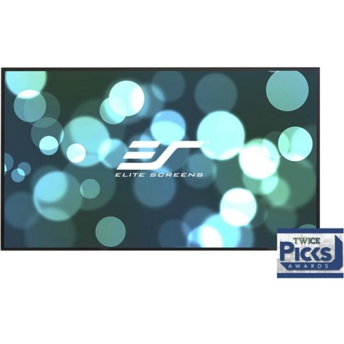 Elitescreens AR135WH2 Projection Screens Elite Screens? Aeon - 135-inch 16:9, 4k Home Theater Fixed Frame Edge Free? Borderless Projection Pr 848448023089