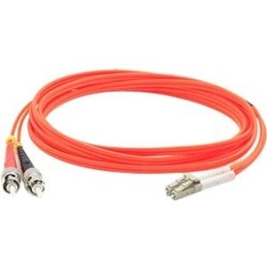 Addon ADD-ST-LC-9M6MMF Cables Addon 9m Lc (male) To St (male) Orange Om1 Duplex Fiber Ofnr (riser-rated) Patch Cable - 100% Compat Addstlc9m6mmf 821455469323