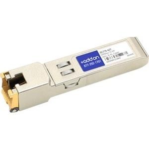 Addon J8177B-AOT Switch Modules Addon Hp J8177b Compatible Taa Compliant 10/100/1000base-tx Sfp Transceiver (copper, 100m, Rj-45) -  J8177baot 821455425237