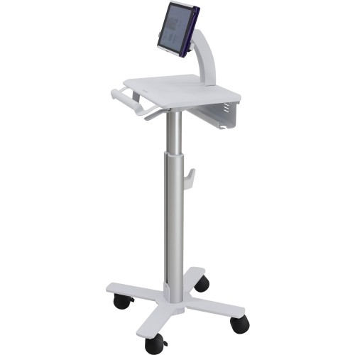 Ergotron SV10-1400-0 Carts & Dollies Ergotron Styleview Tablet Cart, Sv10 - 24.50 Lb Capacity - 4 Casters - 3" Caster Size - Metal, Steel Sv1014000 766212224770