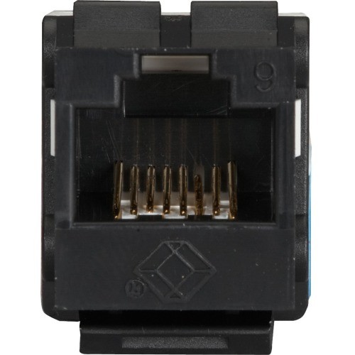 Black Box FMT631-R3 Cable Ends/Connectors Black Box Gigatrue2 Cat6 Keystone Jack - Unshielded, 110 Punchdown Type, Taa, Black - 1 X Rj-45 Keys Fmt631r3 013269133884