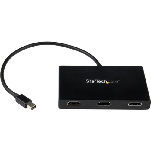 Startech MSTMDP123HD Signal Splitters/Amplifiers Mst Hub - Mini Displayport To 3x Hdmi 065030861519