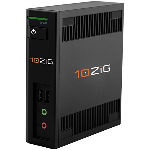 10 Zig Technology V1200-PPOE Terminals/Thin Clients 10zig V1200 V1200-p Desktop Slimline Zero Client - Teradici Tera2321 - Taa Compliant - Gigabit Ether V1200ppoe 