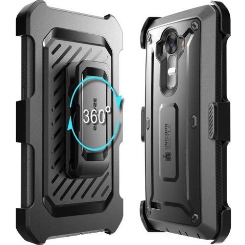 I-Blason S-LGG4-UBP-BKBK Carrying Cases I-blason Unicorn Beetle Pro Carrying Case (holster) Smartphone - Black - Scratch Resistant, Impact R Slgg4ubpbkbk 658551822147