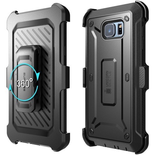 I-Blason S-NOTE5-UBP-BK Carrying Cases I-blason Unicorn Beetle Pro Carrying Case (holster) Smartphone - Black - Shock Absorbing, Impact Res Snote5ubpbk 658551825209