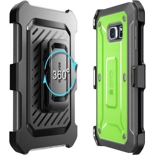 I-Blason S-S6EP-UBP-GN Carrying Cases I-blason Unicorn Beetle Pro Carrying Case (holster) Smartphone - Green, Gray - Shock Absorbing, Impa Ss6epubpgn 658551824929
