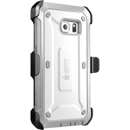 I-Blason S-S6EP-UBP-WH Carrying Cases I-blason Unicorn Beetle Pro Carrying Case (holster) Smartphone - White, Gray - Shock Absorbing, Impa Ss6epubpwh 658551824936