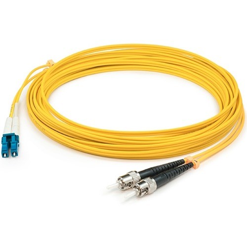 Addon ADD-ST-LC-30M9SMF Cables Addon 30m Lc (male) To St (male) Yellow Os2 Duplex Fiber Ofnr (riser-rated) Patch Cable - 100% Compa Addstlc30m9smf 821455492697