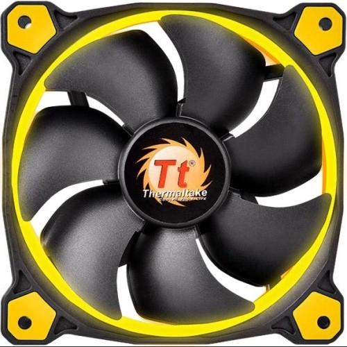 Thermaltake CL-F039-PL14YL-A Processor/Case Fans Riing 14 High Static Pressure Led Radiator Fan Clf039pl14yla 841163062173