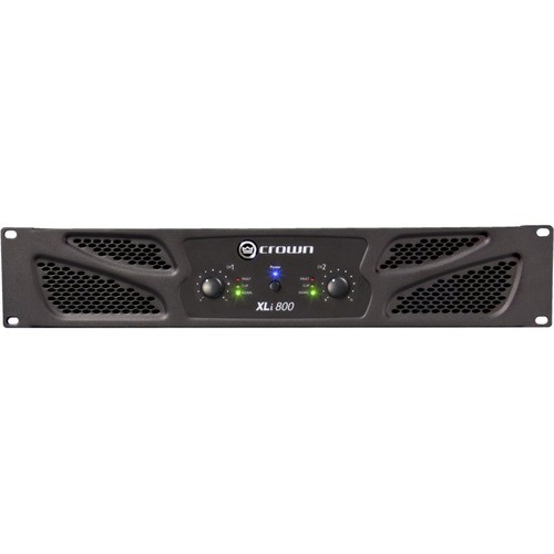 Harman Pro NXLI800-0-US A/V Receivers & Amplifiers Crown 800 Amplifier - 400 W Rms - 2 Channel - Dark Gray - 20 Hz To 20 Khz (nxli800-0-us) Nxli8000us 871015006895