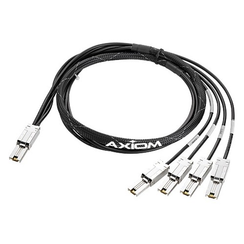 Axiom Memory K2R09A-AX Cables Axiom Mini-sas High Density To 4x1 Mini-sas Cable Hp Compatible 2m - K2r09a - 6.56 Ft Mini-sas Data  K2r09aax 198105006383