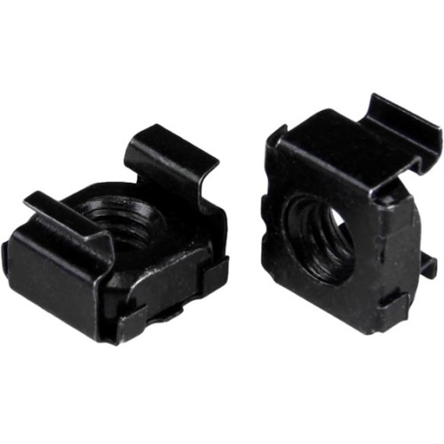 Startech CABCAGENUTSB Fasteners M5 Cage Nuts - 50 Pack, Black 065030862219