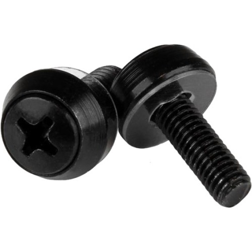 Startech CABSCREWSM5B Fasteners M5 X 12mm - Mounting Screws - 100 Pack, Black 818213946745
