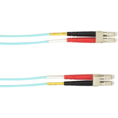 Black Box FOCMR50-003M-LCLC-AQ Cables Black Box Fiber Optic Duplex Patch Network Cable - 9.80 Ft Fiber Optic Network Cable For Network Dev Focmr50003mlclcaq 822088089933