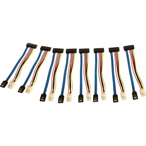 Istorage_kanguru KCLONE-CABLE-PRO8 Cables Kanguru Sata Data Transfer Cable - Sata Data Transfer Cable - First End: 8 X Serial Ata (kclone-cabl Kclonecablepro8 705110112581