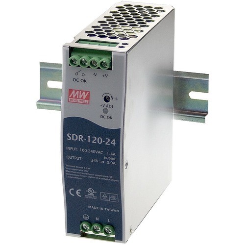 Black Box SDR-120-24 Power Supplies Din Rail Industrial Power Supply - 120w, 24vdc (sdr-120-24) Sdr12024 822088123088