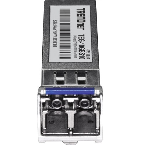 Trendnet TEG-10GBS10 Switch Modules Trendnet Sfp To Rj45 10gbase-lr Sfp+ Single Mode Lc Module; Teg-10gbs10; Up To 10 Km (6.2 Miles); Ho Teg10gbs10 710931140187