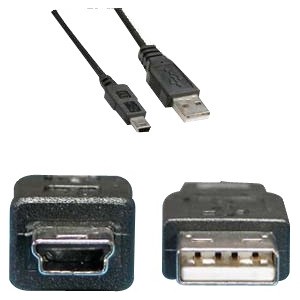 Kendall Howard, Inc USB-ABMN-06F Cables Unirise Usb Data Transfer Cable - 6 Ft Usb Data Transfer Cable - First End: Usb 2.0 Type A - Second  Usbabmn06f 893339033524