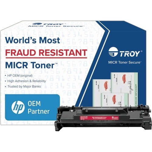 Troy Group 02-81576-001 Toners & Ink Cartridges Troy Toner Secure Original Micr High Yield Laser Toner Cartridge - Alternative For Troy, Cf226x - Bl 0281576001 634360046509