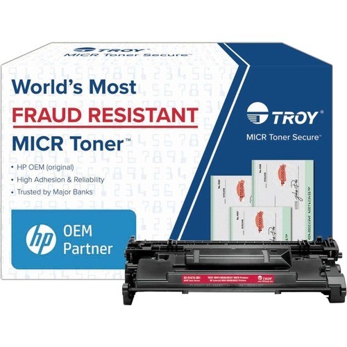 Troy Group 02-81675-001 Toners & Ink Cartridges Troy Toner Secure Original Micr Standard Yield Laser Toner Cartridge - Alternative For Troy, Cf287a  0281675001 634360046479