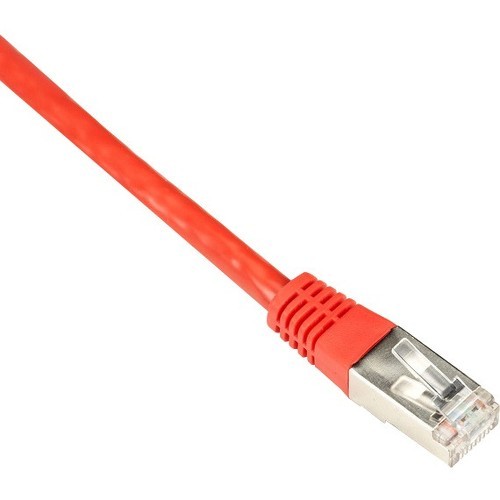 Black Box EVNSL0272RD-0015 Cables Black Box Cat6 250-mhz Stranded Patch Cable Slim Molded Boot - S/ftp, Cm Pvc, Red, 15ft - 15 Ft Cate Evnsl0272rd0015 013269035416