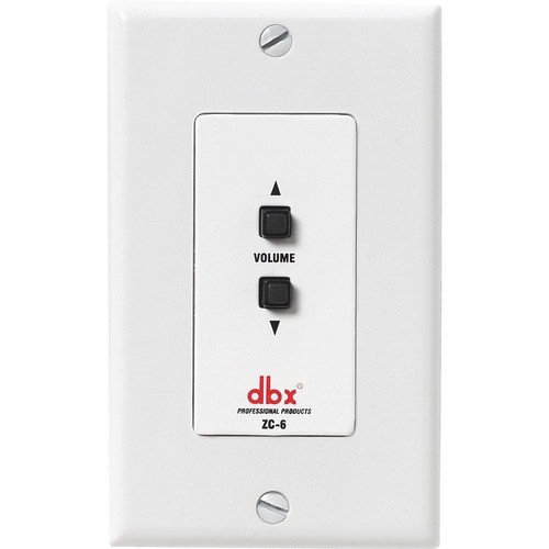 Dbx DBXZC6V A/V Control Panels Zc 6 Wall Mounted Push Button Up/down Controller (dbxzc6v) 691991400759