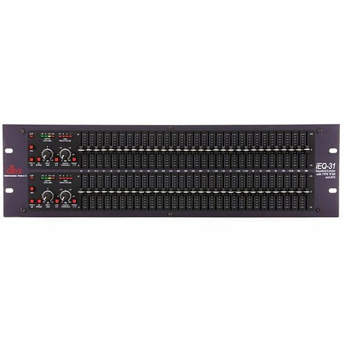 Harman Pro DBXIEQ31-M Stereo Equalizers Dbxieq31dual 31-band Graphic - Dbxieq31dual 31-band Graphic Equ (dbxieq31-m) Dbxieq31m 0691991400612