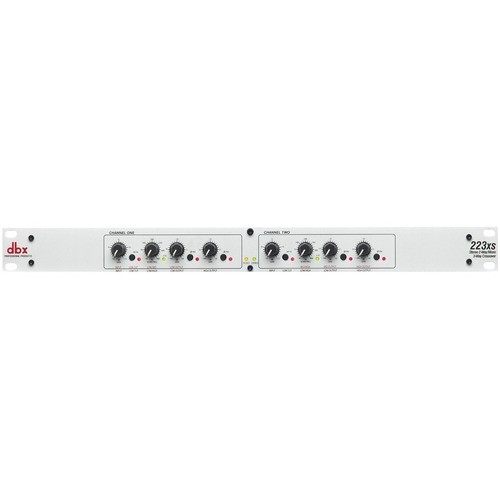 Harman Pro DBX223XSV Audio Crossovers Dbx Stereo 2-way/mono 3-way Crossover With Xlr Connectors (dbx223xsv) 691991401275