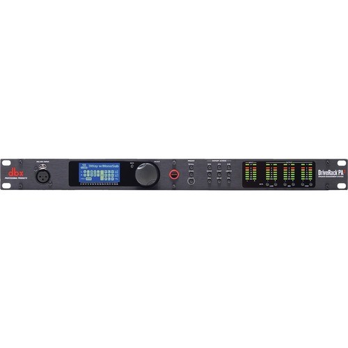 Harman Pro DBXPA2-V Uncategorized Dbx Driverack Audio Processor - 19" Width X 5.8" Depth X 1.8" Height - Black (dbxpa2-v) Dbxpa2v 691991401480