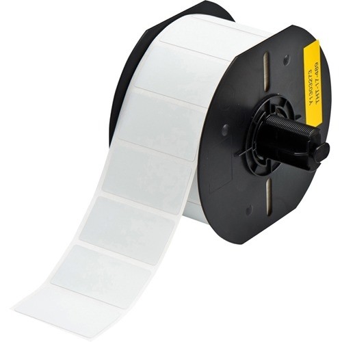 Brady People Id B33-17-486 Labels Brady People Id Bbp33 Metallized Polyester - Silver Metalized - Permanent Adhesive - 2" Width X 1" L B3317486 662820969235