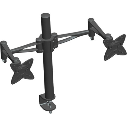 Monoprice 5560 Mounting Kits Monoprice 5560 Desk Mount For Monitor - Black - 2 Display(s) Supported - 23" Screen Support - 66 Lb  844660055600