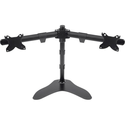 Monoprice 13815 Stands & Cabinets Monoprice Dual Monitor Free Standing Desk Mount 15" - 30" - Up To 30" Screen Support - 44 Lb Load Ca 734252599295