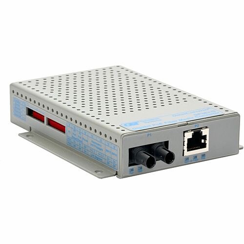 Omnitron Systems 9501N-1-11 Transceivers/Media Converters Omniconverter 10/100/1000 60w Hi-poe Gigabit Ethernet Fiber Media Converter Switch Rj45 St Single-mo 9501n111 800975032835