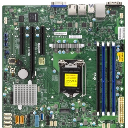 Supermicro MBD-X11SSL-O Motherboards Supermicro X11ssl Server Motherboard - Intel C236 Chipset - Socket H4 Lga-1151 - Micro Atx - 64 Gb D Mbdx11sslo 672042200931