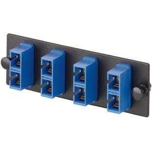Panduit FAP3WBUDSCZ Patch Panels Panduit Opticom Fap3wbudscz Network Patch Panel - 3 Port(s) - 3 X Duplex - Black, Blue 074983854950
