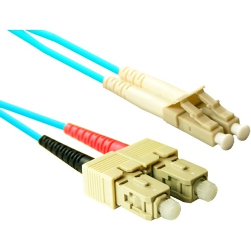 Enet Components SCLC-10G-20M-ENC Cables Enet 20m Sc/lc Duplex Multimode 50/125 10gb Om3 Or Better Aqua Fiber Patch Cable 20 Meter Sc-lc Indi Sclc10g20menc 079643386246