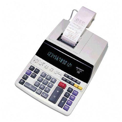 Sharp EL1197PIII Calculators Sharp El-1197piii 12-digit Commercial Printing Calculator - Large Fluorescent Display - 18mm Display SHREL1197PIII 074000016712