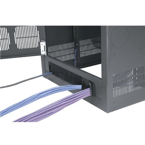 Middle Atlantic ERK-RDC40 Panels Middle Atlantic Cable-entry Rear Door, 40 Ru Erk Racks - Steel - Black - 40u Rack Height - 67.4" Hei Erkrdc40 656747253294