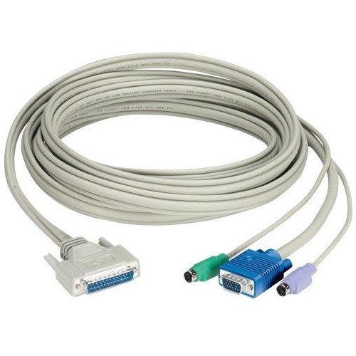 Black Box EHN230D-0010 Cables Black Box Kvm Cat5 Extender Cable With Ddc Support - 10-ft. (3.0-m) - 10 Ft Kvm Cable For Monitor, S Ehn230d0010 098379287986