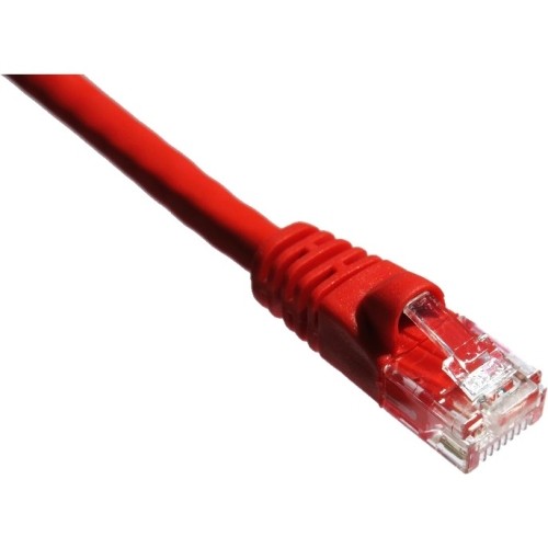 Axiom Memory C6AMB-R1-AX Cables Axiom 1ft Cat6a 650mhz Patch Cable Molded Boot (red) - 1 Ft Category 6a Network Cable For Network De C6ambr1ax 841280112041