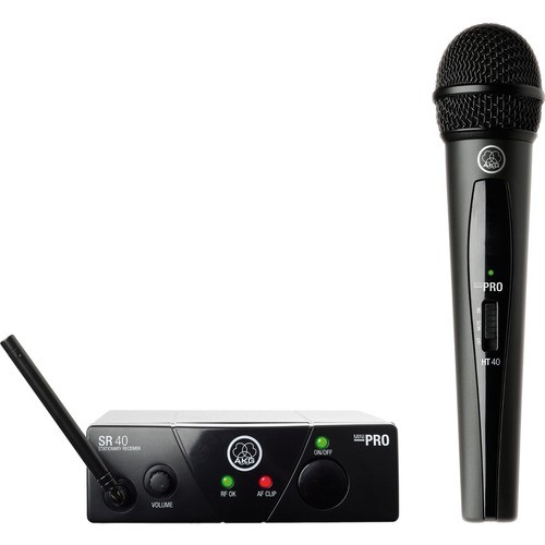 Harman Pro 3347X00130 Wireless Microphone Systems Akg Wms40 Mini Single Vocal Set - 539.30 Mhz Operating Frequency - 40 Hz To 20 Khz Frequency Respons 885038038993