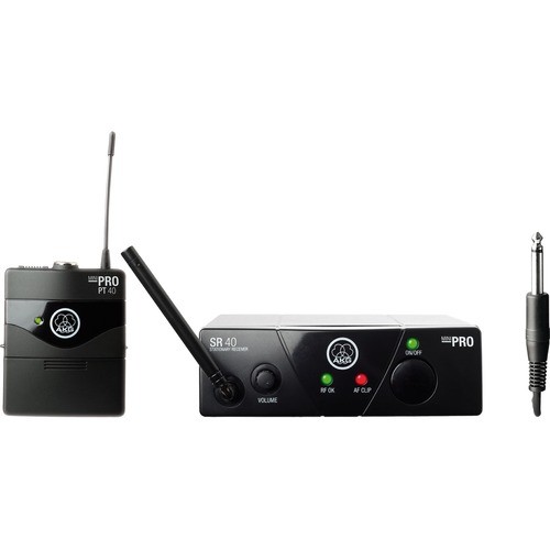 Harman Pro 3348H00140 Wireless Microphone Systems Akg Wms40 Mini Single Instrumental Set - 540.40 Mhz Operating Frequency - 40 Hz To 20 Khz Frequency  818263994390