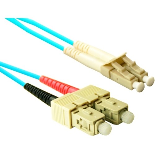 Enet Components SCLC-10G-25M-ENC Cables Enet 25m Sc/lc Duplex Multimode 50/125 10gb Om3 Or Better Aqua Fiber Patch Cable 25 Meter Sc-lc Indi Sclc10g25menc 849171007902