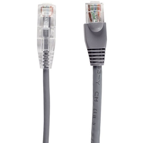 Black Box C6PC28-GY-07 Cables Black Box Slim-net Cat.6 Utp Patch Network Cable - 7 Ft Category 6 Network Cable For Patch Panel, Wa C6pc28gy07 655093611161