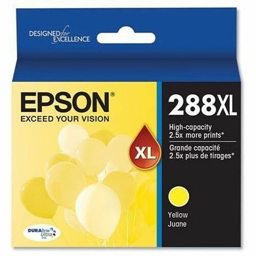 Epson T288XL420S Toners & Ink Cartridges 288xl, Yellow Ink Cartridge, High Capacity EPST288XL420S 010343923089